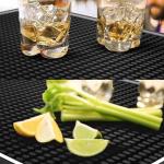 Rubber Bar Mat for Home, Coffee, and Cocktails