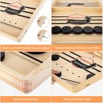 Wooden Fast Sling Puck Game for 2 Players