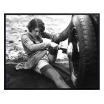 Funny Vintage Car Wall Art for Man Cave