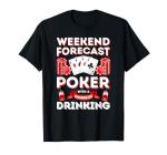 Vintage Weekend Poker T-Shirt for Men