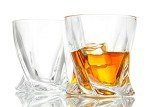 Set of 6 Crystal Whiskey Glasses for Spirits