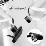 16oz Glass Spray Bottles with Labels - 3 Pack