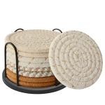 Lazebox Absorbent Coaster Set for Drinks