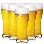 6 Pack of 16oz Pilsner Beer Glasses