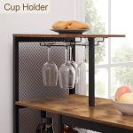 VECELO 3-Piece Bar Table and Chair Set