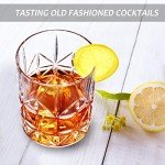 Set of 2 Thick Bottom Whiskey Glasses