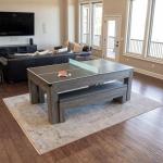 Rocky Mountain Nights 7ft Pool Table with Benches