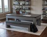 Rocky Mountain Nights 7ft Pool Table with Benches