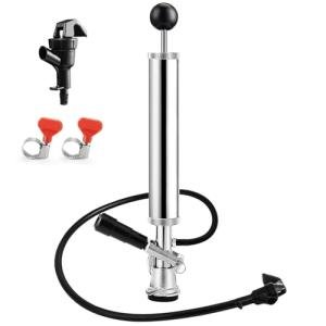 8" Chrome Beer Keg Tap Pump for Parties