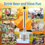 8" Chrome Beer Keg Tap Pump for Parties