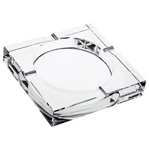 Luxury Square Crystal Ashtray for Cigars