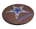 Dallas Cowboys 18” Wooden Lazy Susan - Game Day Decor