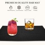 6-Pack Non-Slip Bar Mats for Countertops