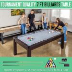 GoSports 7ft 3-in-1 Pool, Dining, & Table Tennis
