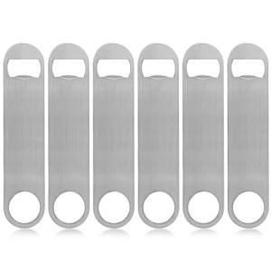 KISEER 6-Pack Heavy Duty Stainless Steel Bottle Openers