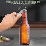 KISEER 6-Pack Heavy Duty Stainless Steel Bottle Openers