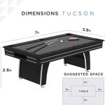 Fat Cat Tucson 7' Pool Table with Accessories