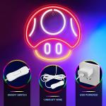 Mushroom Neon Gaming Sign for Man Cave