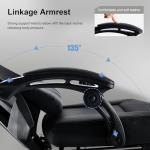 Ergonomic Gaming Chair with Footrest and Mesh Back