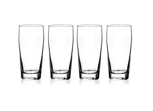 Amsterdam Beer Glasses Set - 4 Traditional Style