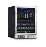 NewAir 24" Stainless Steel Beverage Fridge