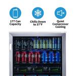 NewAir 24" Stainless Steel Beverage Fridge