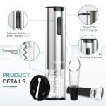 Electric Wine Opener Set with Accessories