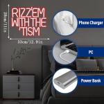 Dimmable Autism Humor Neon Sign for Man Cave