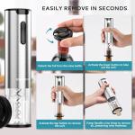 Electric Wine Opener Set with Accessories