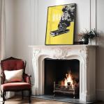 Retro Car Print Poster - Trippy Wall Art