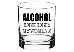 Funny Whiskey Glass for Men and Dads