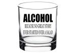 Funny Whiskey Glass for Men and Dads