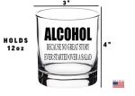 Funny Whiskey Glass for Men and Dads