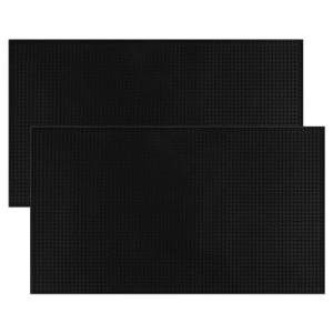 Extra Large Thick Rubber Bar Mats - 2 Pack