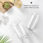 Set of 6 Can-Shaped Drinking Glasses