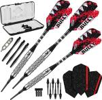 Viper Bully Tungsten Soft Tip Darts with Case