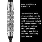 Viper Bully Tungsten Soft Tip Darts with Case