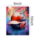 Vintage Baseball Canvas Art Prints – Set of 4