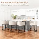 Modern Counter Height Bar Stools Set of 2