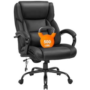 Big and Tall Ergonomic Desk Chair with Massage