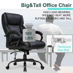 Big and Tall Ergonomic Desk Chair with Massage