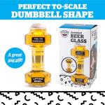 BigMouth Dumbbell Beer Glass, 24 Oz