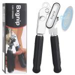 Magnetic Manual Can Opener with Soft Grip Handle