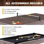 Monteray 7' Drop Pocket Pool Table with Accessories