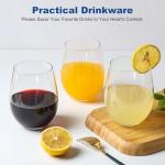 Stemless Wine Glass Set for Any Occasion