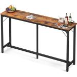 Rustic Brown 71-inch High Top Bar Table