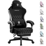 Ergonomic Gaming Chair with Footrest and Lumbar Support