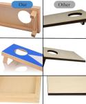 Portable Mini Desktop Cornhole Set with 8 Bags