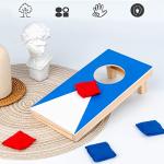 Portable Mini Desktop Cornhole Set with 8 Bags