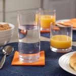 Clear Acrylic Drinking Glasses Set of 8